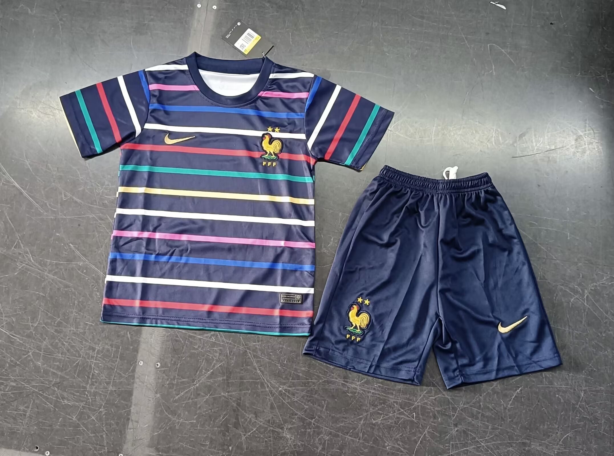 2024 France Kids Training Soccer Jerseys Yupoo