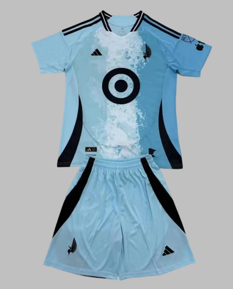 25-26 Minnesota United Away Kids Cheap Soccer Jerseys Yupoo