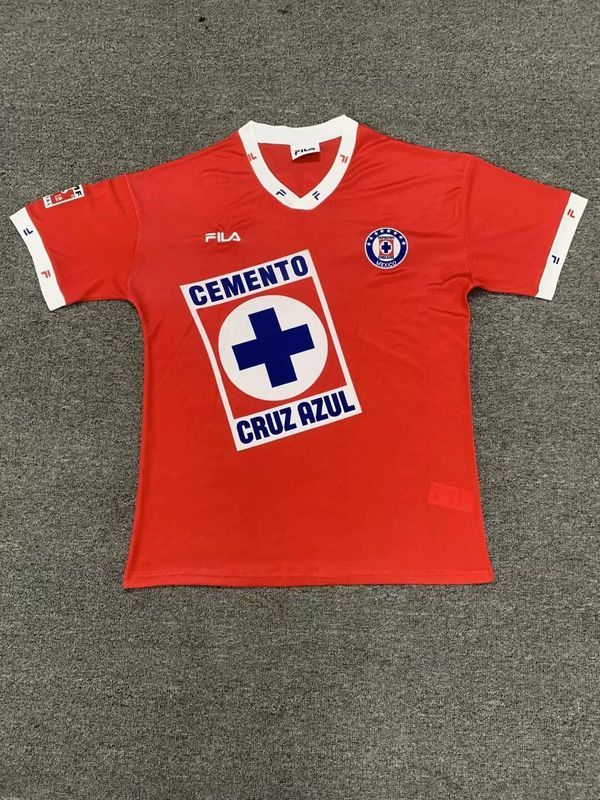 1996 Cruz Azul Third Red Retro Soccer Jerseys Yupoo