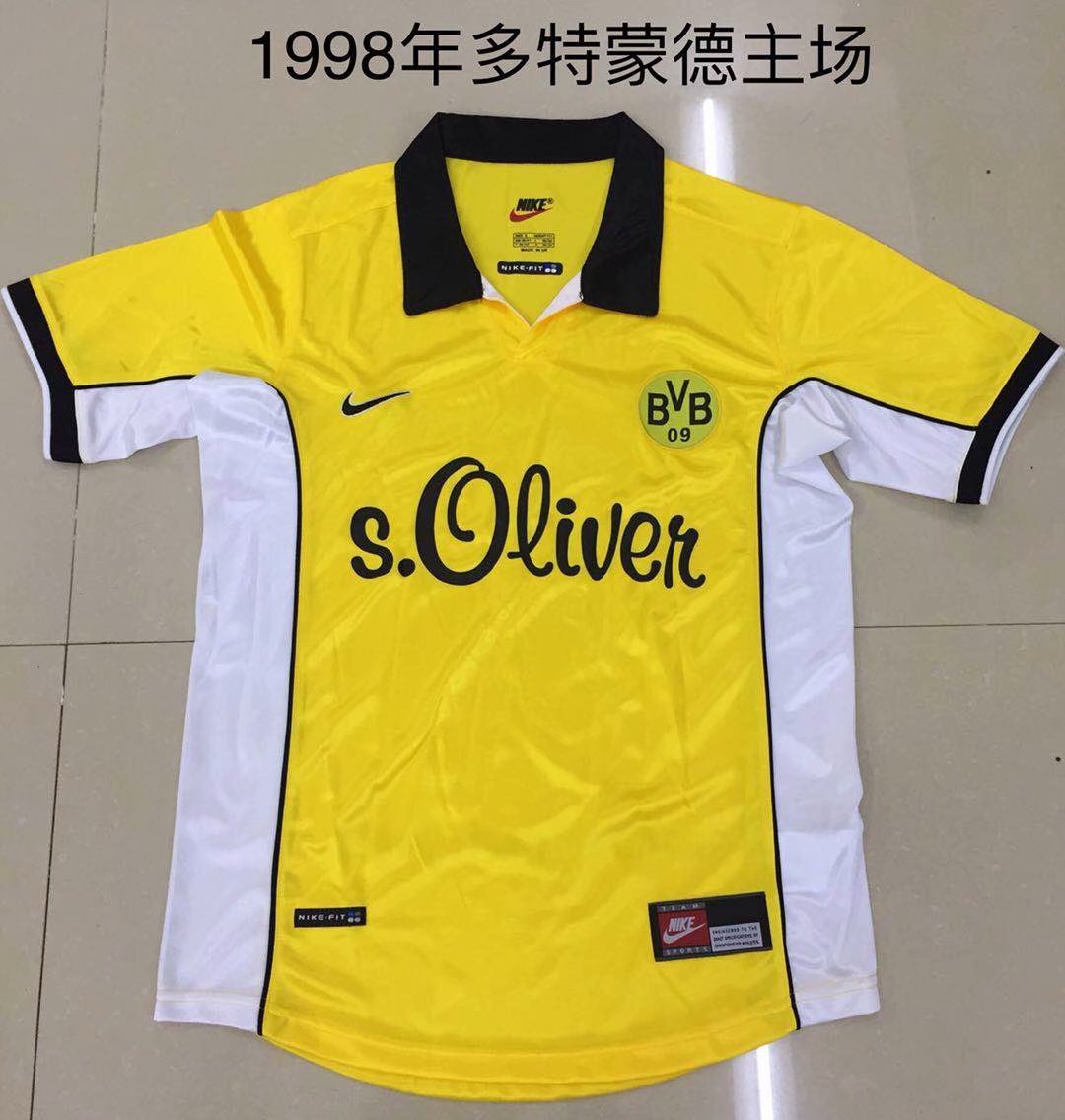 Dor-tmund home yellow 98