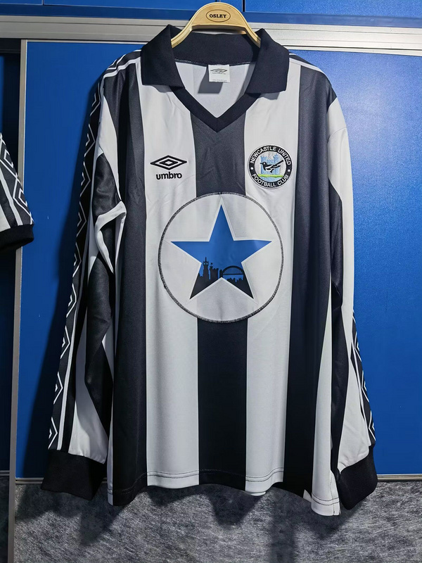 80-82 Newcastle Home Retro Long Sleeve Soccer Jerseys Yupoo
