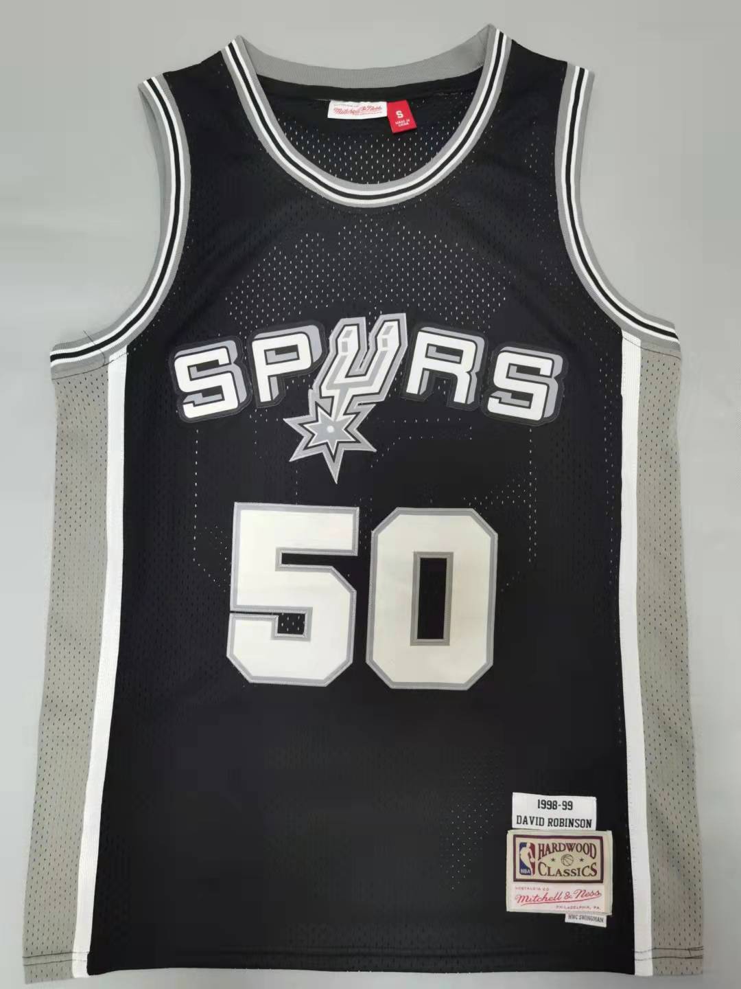 Spurs #50 Retro Embroidery