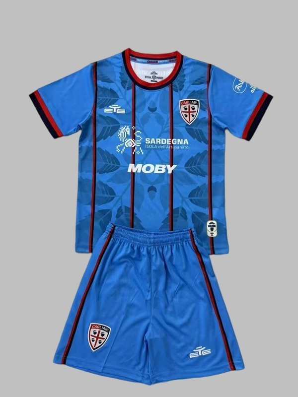 25-26 Cagliari Fourth Kids Cheap Soccer Jerseys Yupoo