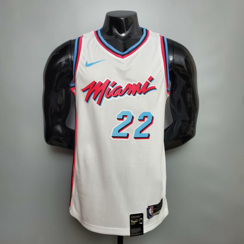 BUTLER #22 Miami Heat white NBA jersey Size XS-XXL