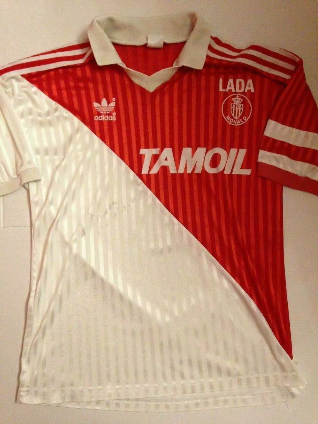 91-92 Monaco Home Retro Soccer Jerseys Yupoo