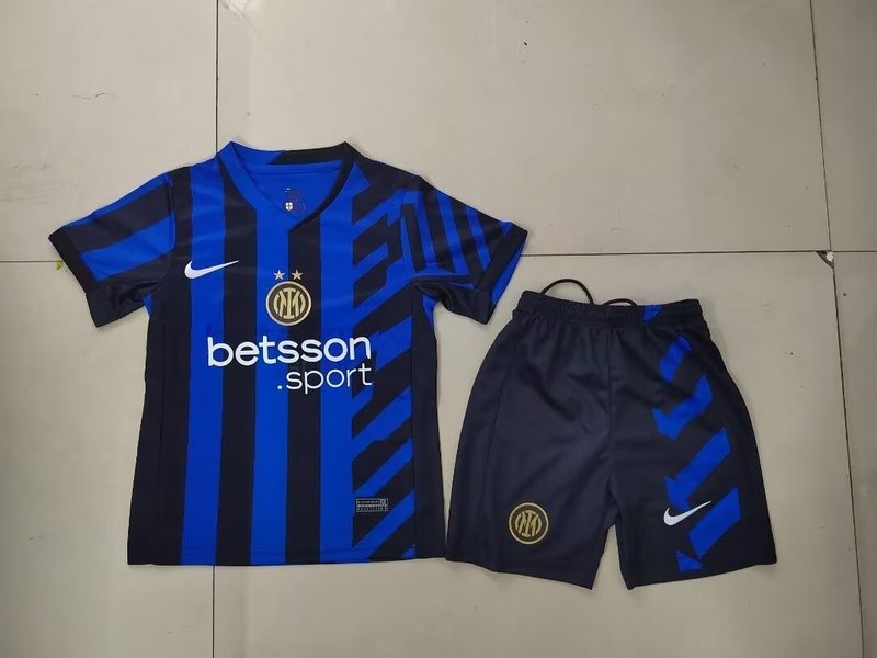 24-25 Inter Milan Home Kids Soccer Jerseys Yupoo