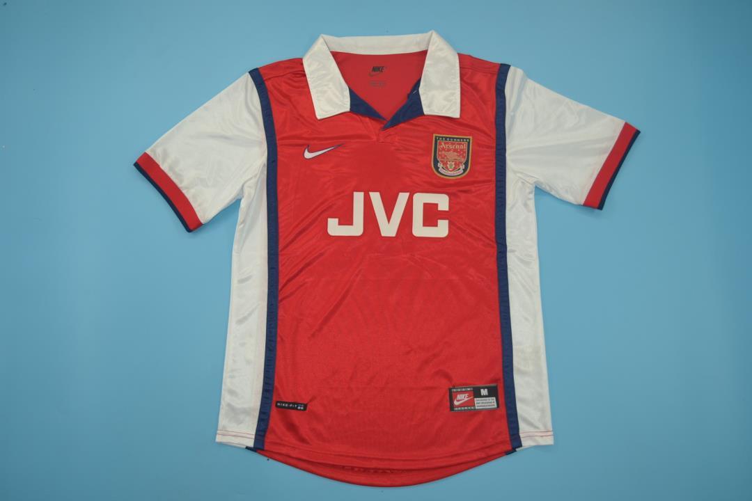 Ar-senal 98-99 home red