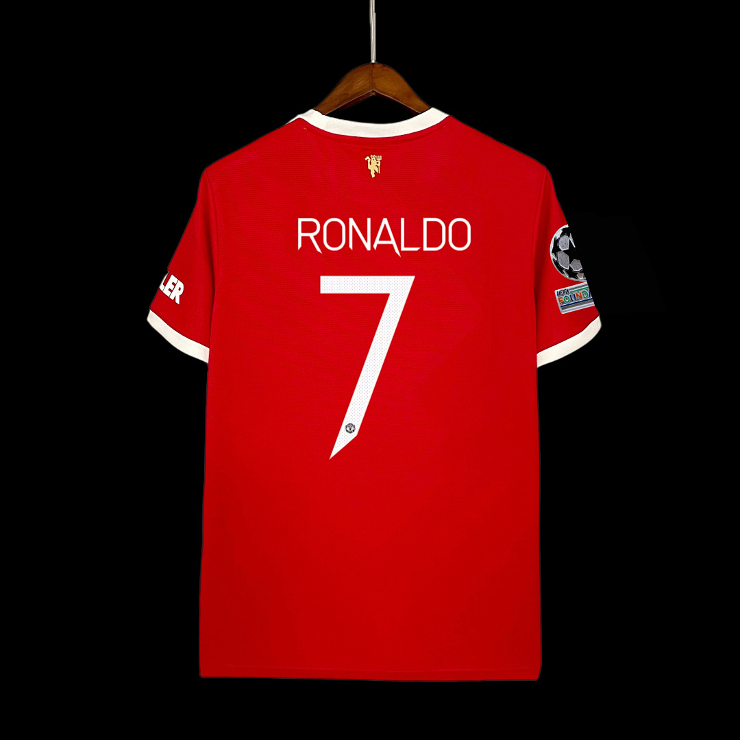 Ronaldo #7 M-u home UCL S-XXXL