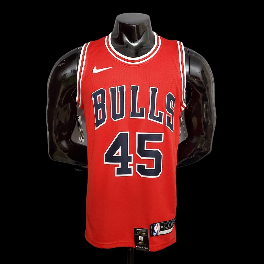 JDRDAN#45 Chicago Bulls NBA jersey Size S-XXL Nike connect recognition