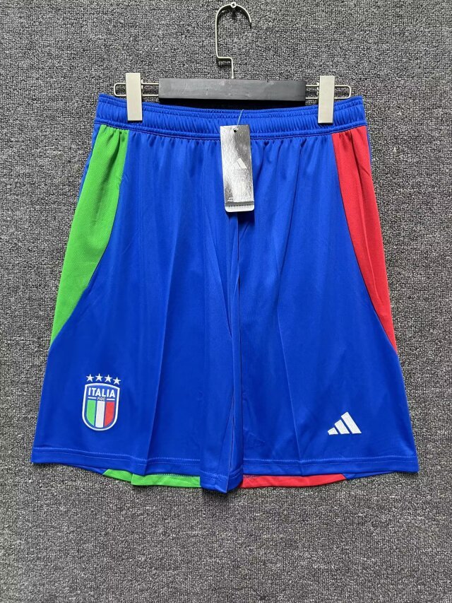 2024 Italy Home Soccer Shorts Yupoo
