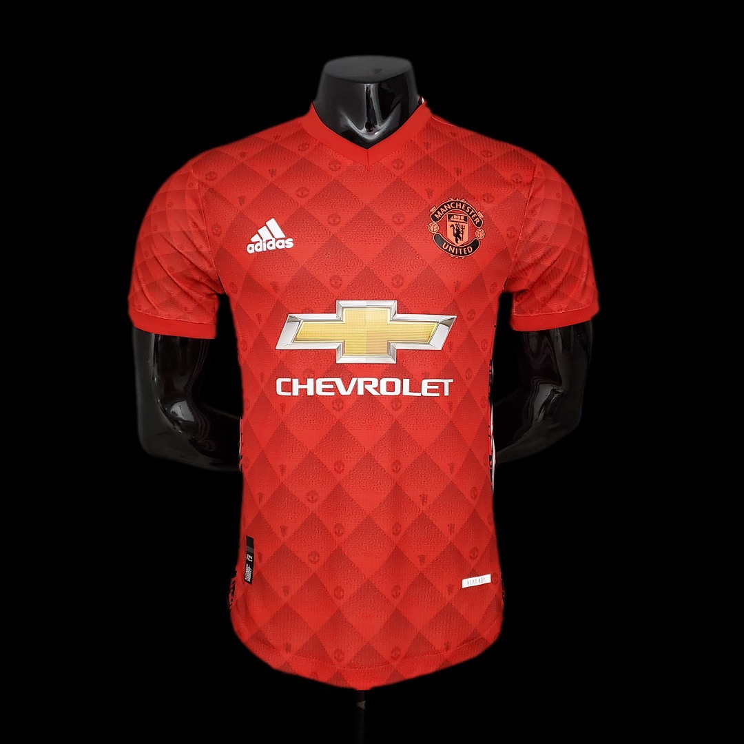 20-21 M-u training suit Red Player version S-2XL