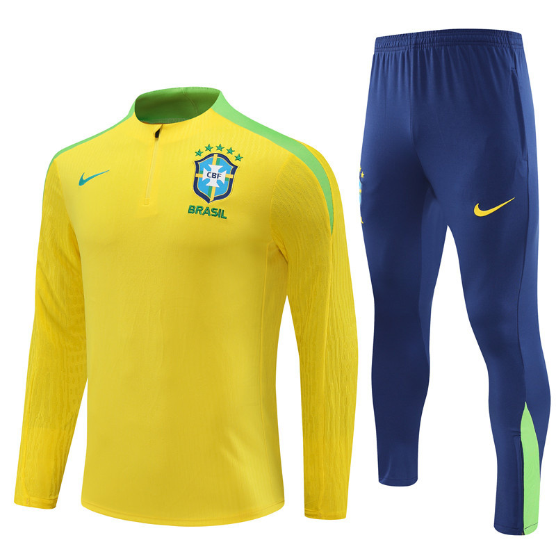 2024 Brazil Player Long Sleeve Training Suit Yupoo