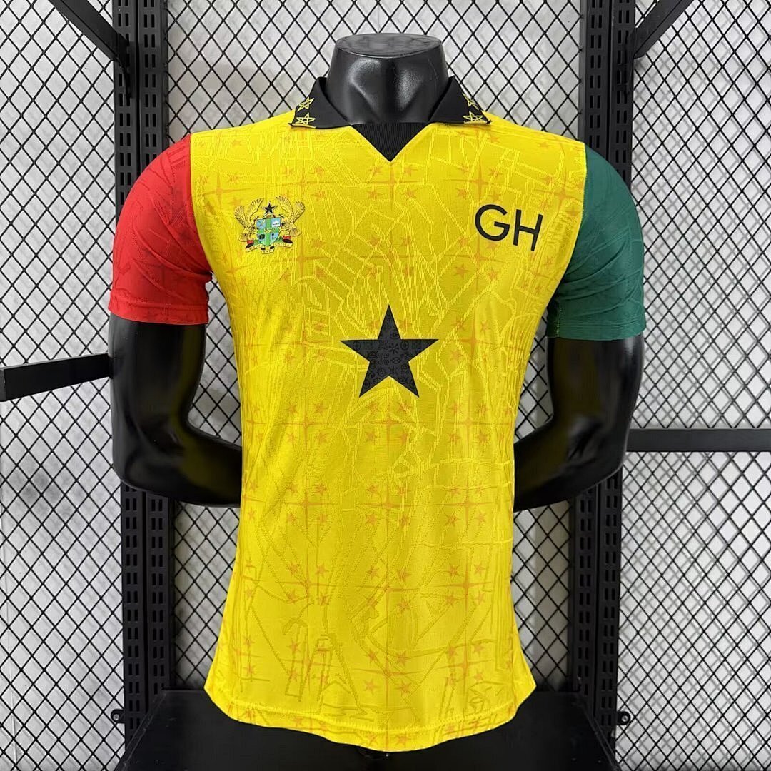 25-26 Ghana Player Version Cheap Soccer Jerseys Yupoo