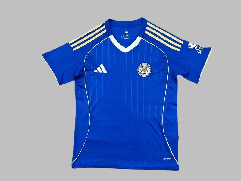 25-26 Leicester City Home Cheap Soccer Jerseys Yupo