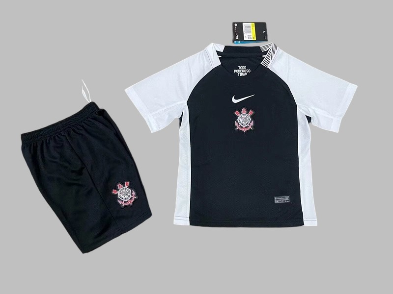 25-26 Corinthians Away Kids Cheap Soccer Jerseys Yupoo