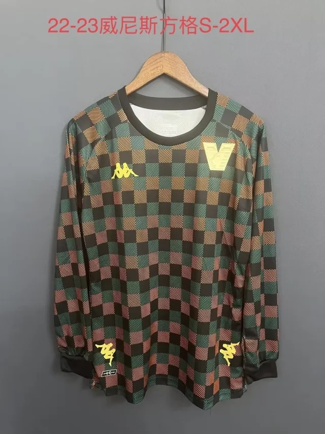 22-23 Venezia Training Long Sleeve Soccer Jerseys Yupoo