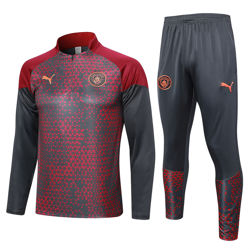 23-24 Manchester City Long Sleeve Training Suit Yupoo