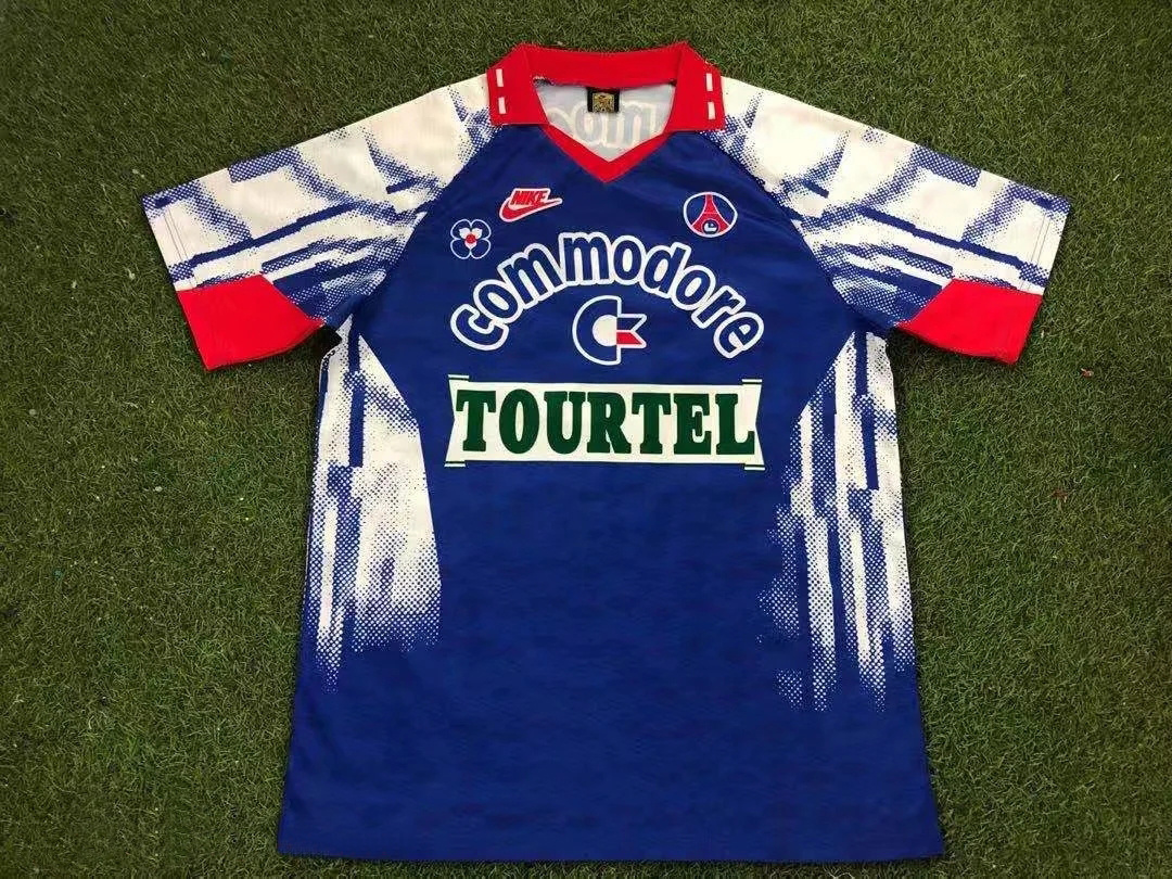 92-93 Paris Home Retro Soccer Jerseys Yupoo