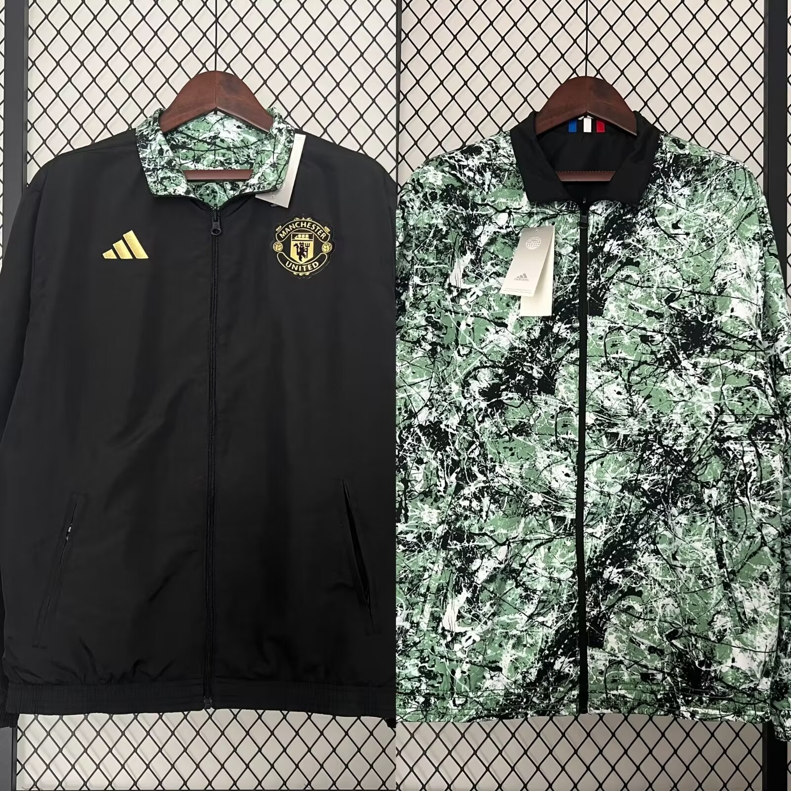24-25 M-anchester U-nited Both Windbreak Jackets Yupoo