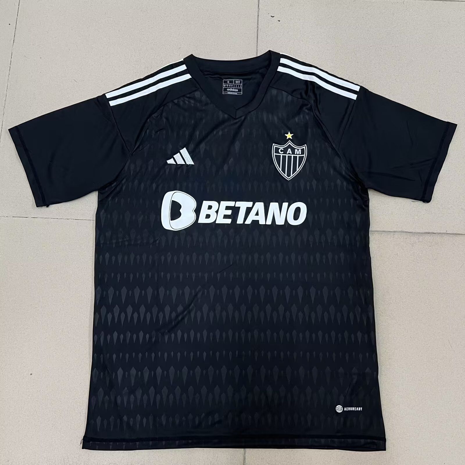 23-24 Atletico Mineiro Goalkeeper Black Soccer Jerseys Yupoo S-4XL