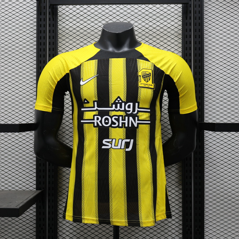 24-25 Al-Ittihad Home Player Version Soccer Jerseys Yupoo