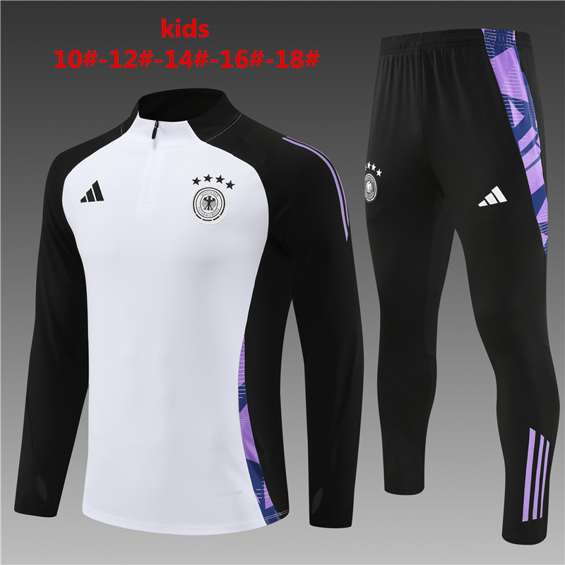 2024 Germany Kids Long Sleeve Training Suit Yupoo