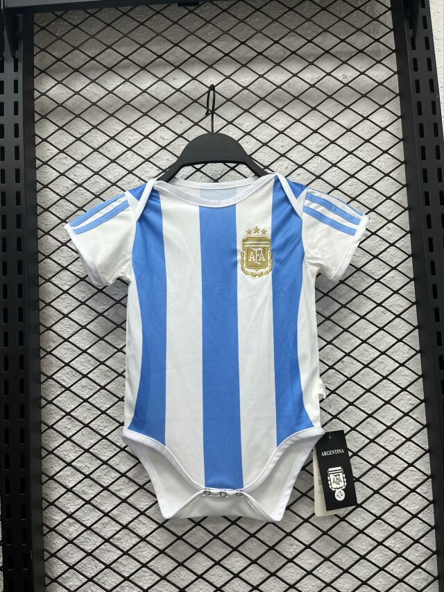 24-25 Argentina Home Baby Soccer Jerseys Yupoo
