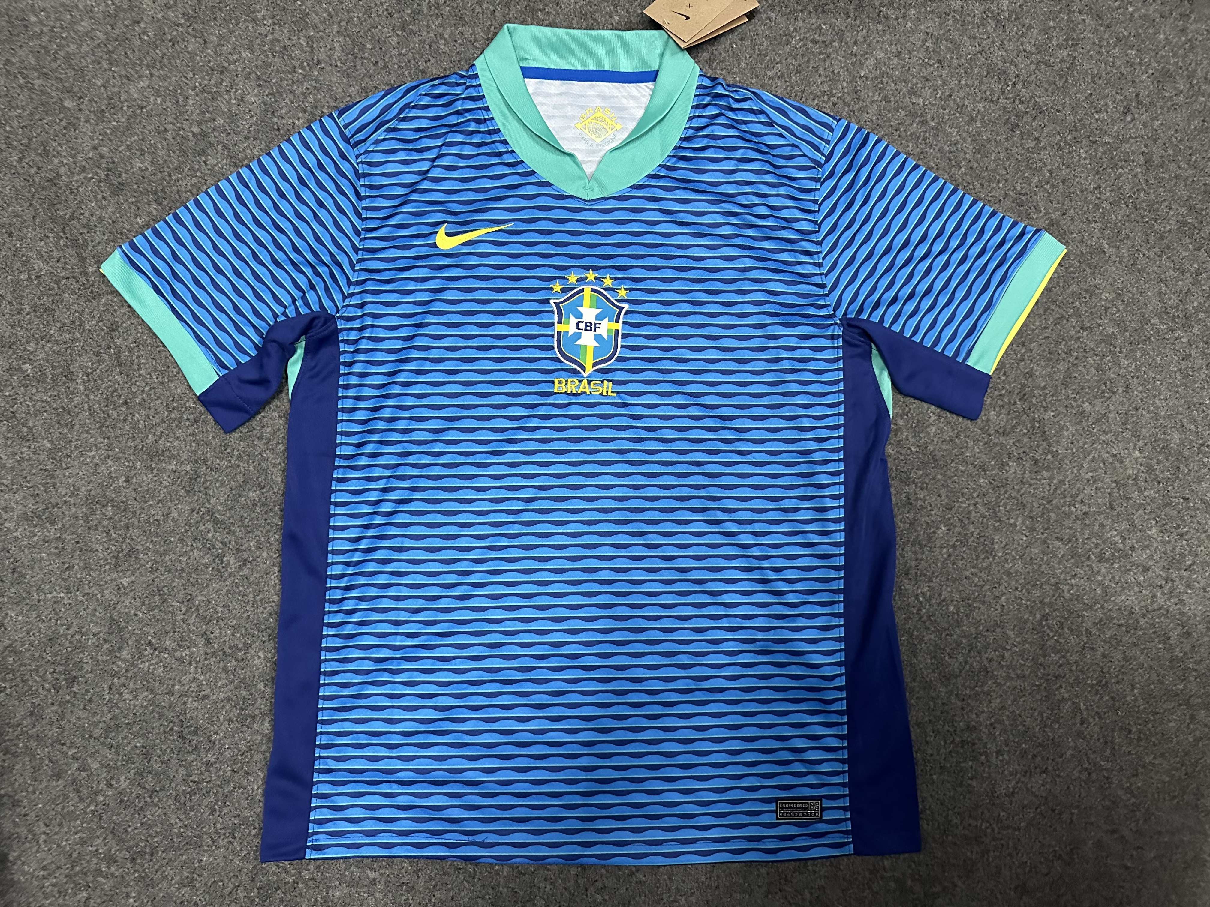 2024 Brazil Away Soccer Jerseys Yupoo  S-4XL