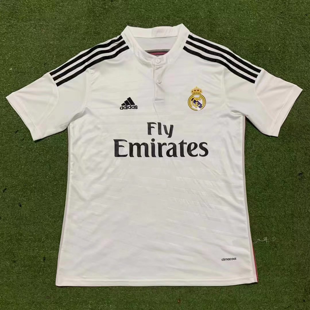 2014-15 Real Madrid Home Retro Soccer Jerseys Yupoo