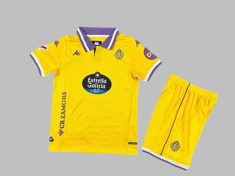 25-26 Real Valladolid Third Kids Cheap Soccer Jerseys Yupoo