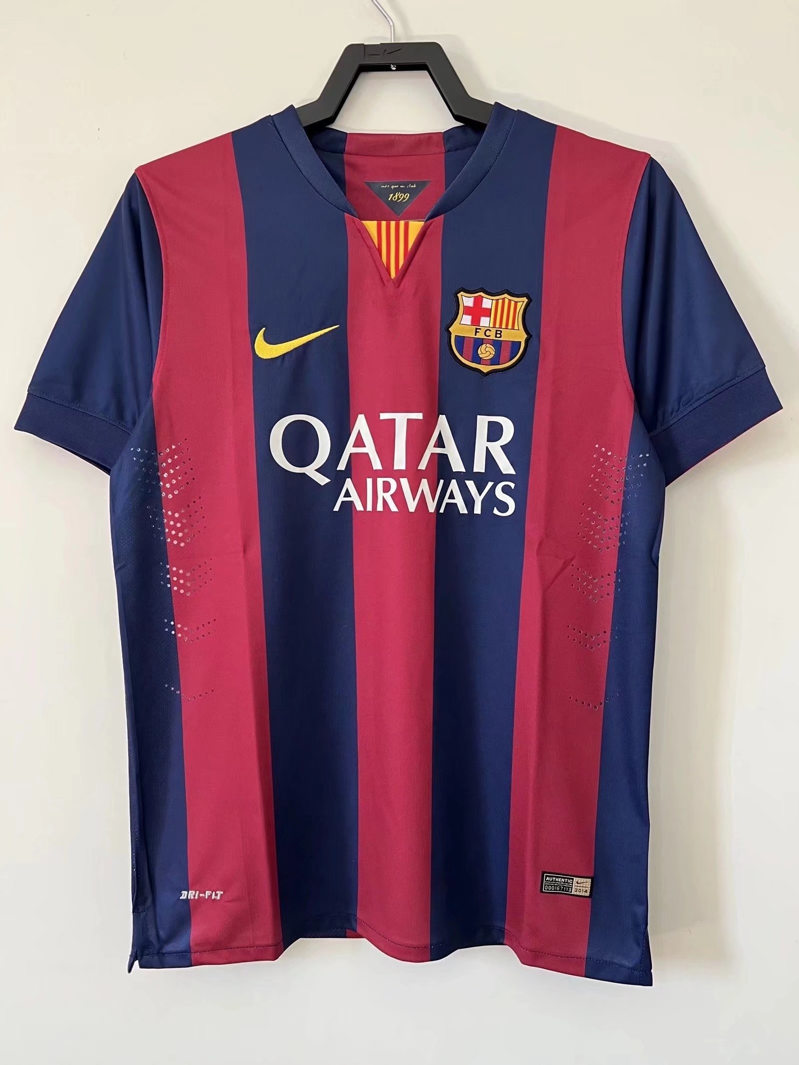 14-15 Messi GRIEZMANN Home Retro Soccer Jerseys Yupoo