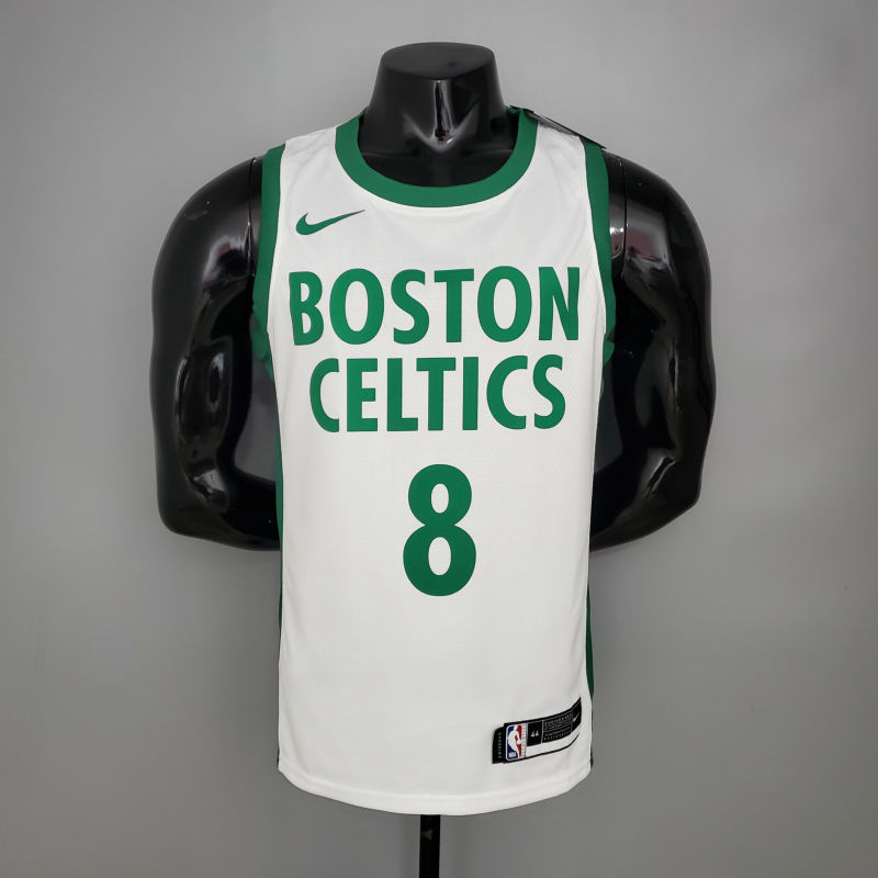 WALKER#8 Celtics White City Edition NBA jersey Size S-XXL