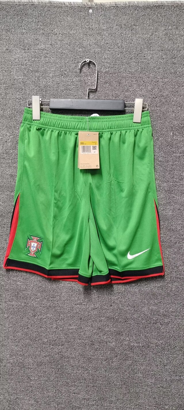 2024 Portugal Home Soccer Shorts Yupoo