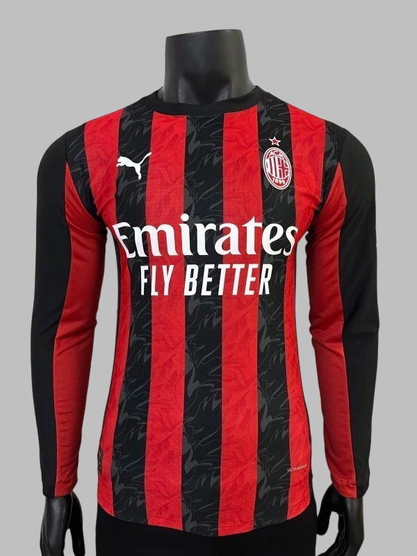 25-26 AC Milan Home Player Version Cheap Soccer Jerseys Yupoo