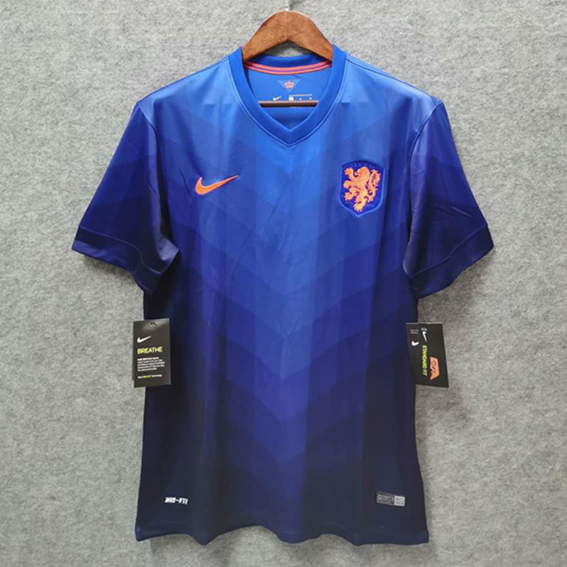 2014 Netherlands Away Retro Soccer Jerseys Yupoo