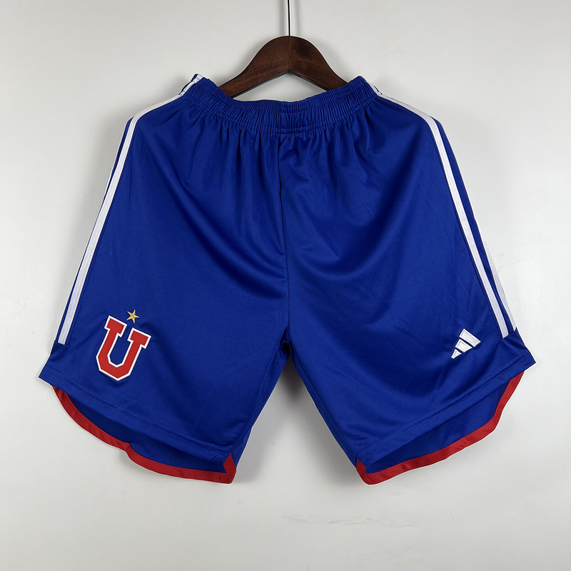 23-24 Universidad de Chile Home Soccer Shorts Yupoo