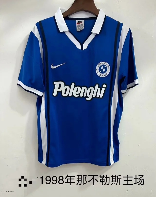 1997-98 Napoli Home Retro Soccer Jerseys Yupoo