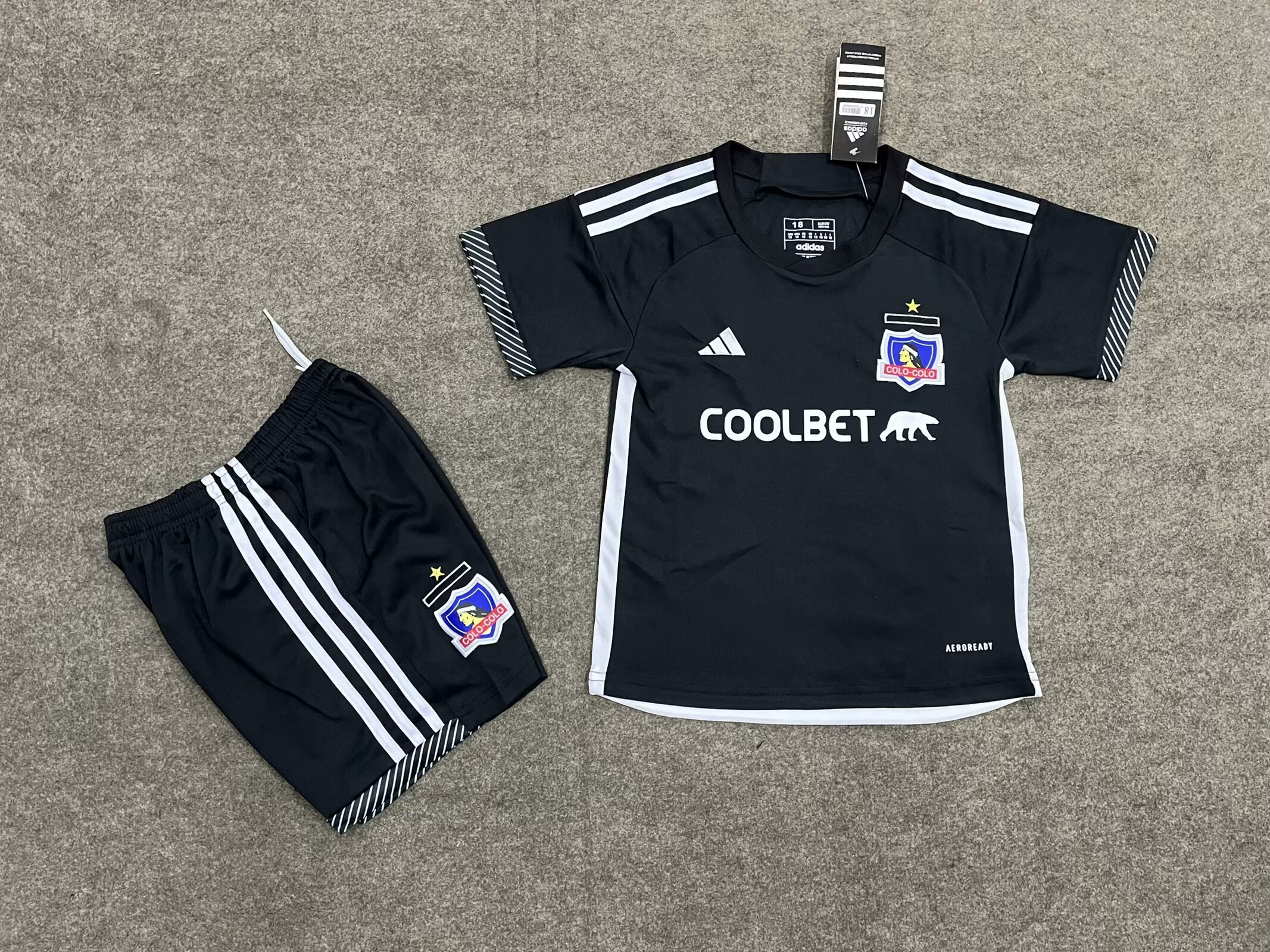 24-25 Colo-Colo Away Kids Soccer Jerseys Yupoo