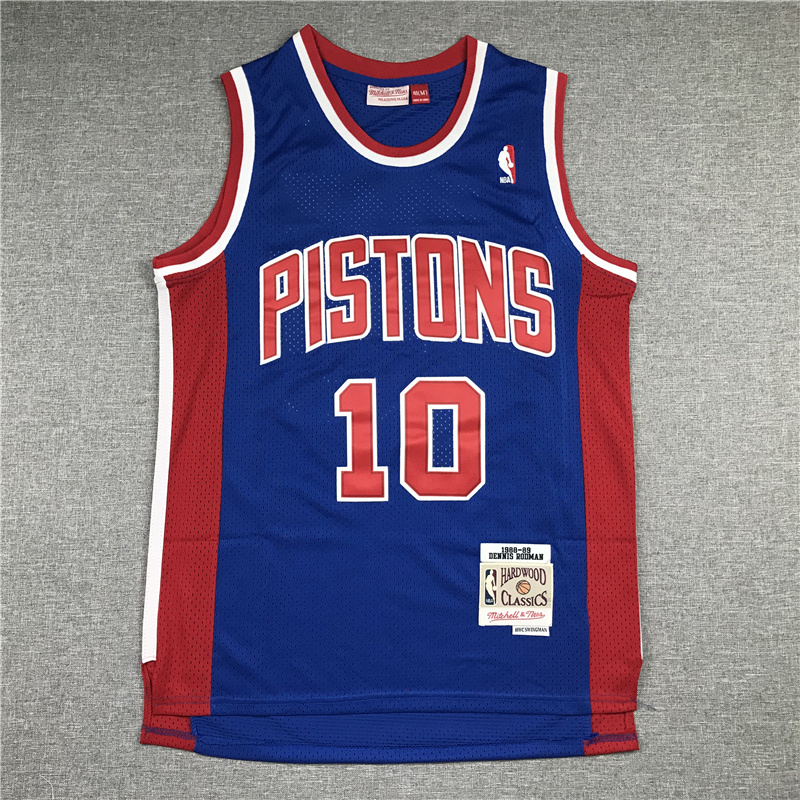 Pistons #10 Embroidery