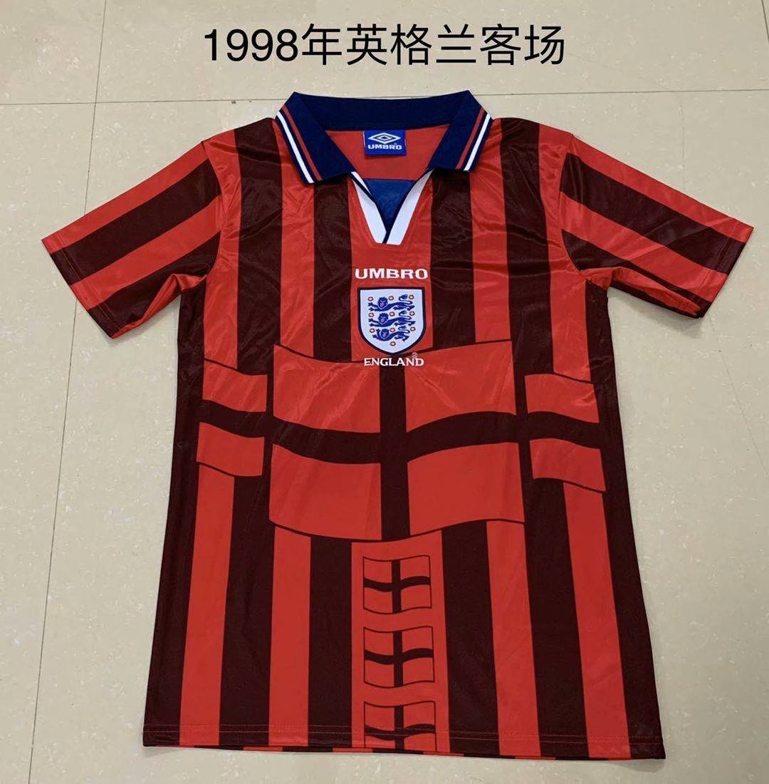 1988 England Away Retro Soccer Jerseys Yupoo