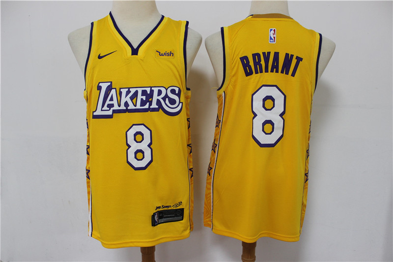 Lakers #8 City Edition Embroidery