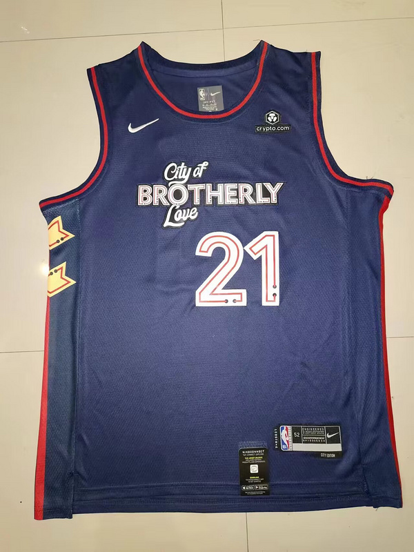 2023 76ers #21 Embroidery