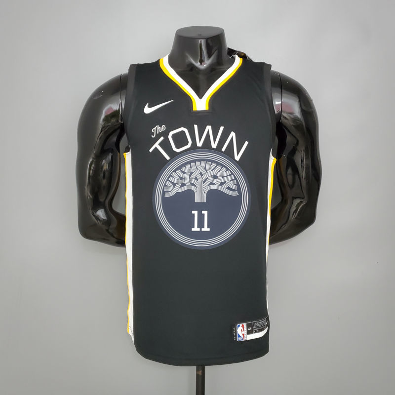 THOMPSON#11 Golden State Warriors black NBA jersey Size S-XXL
