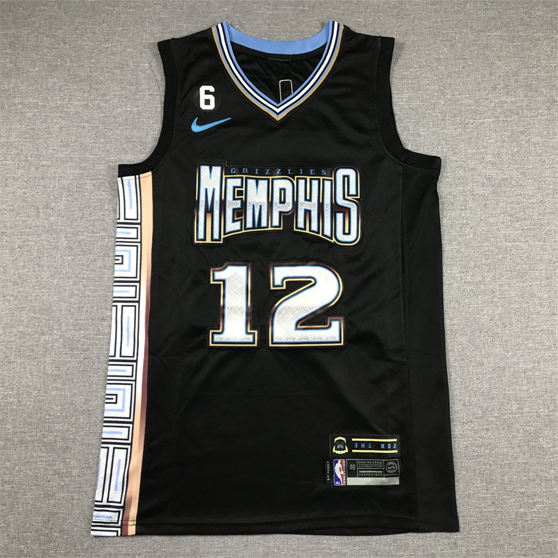 2023 Grizzlies #12 Embroidery
