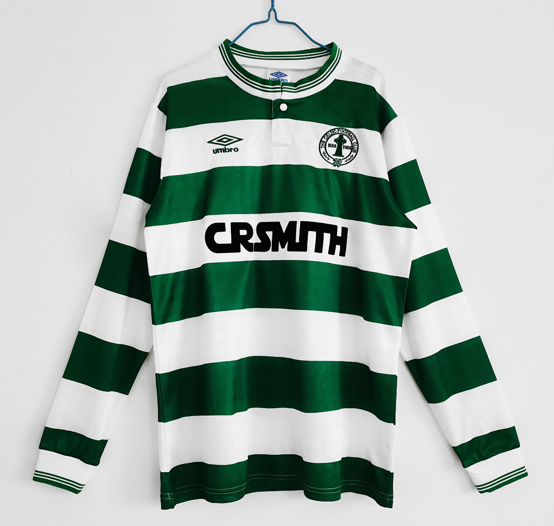 Retro: 1987-88 Celtics home long sleeve S-2XL