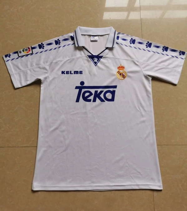 1996-97 Real Madrid Home Retro Soccer Jerseys Yupoo