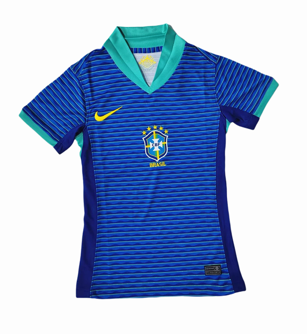 Brazil 2024/25 Away Womens Jersey S-XXL