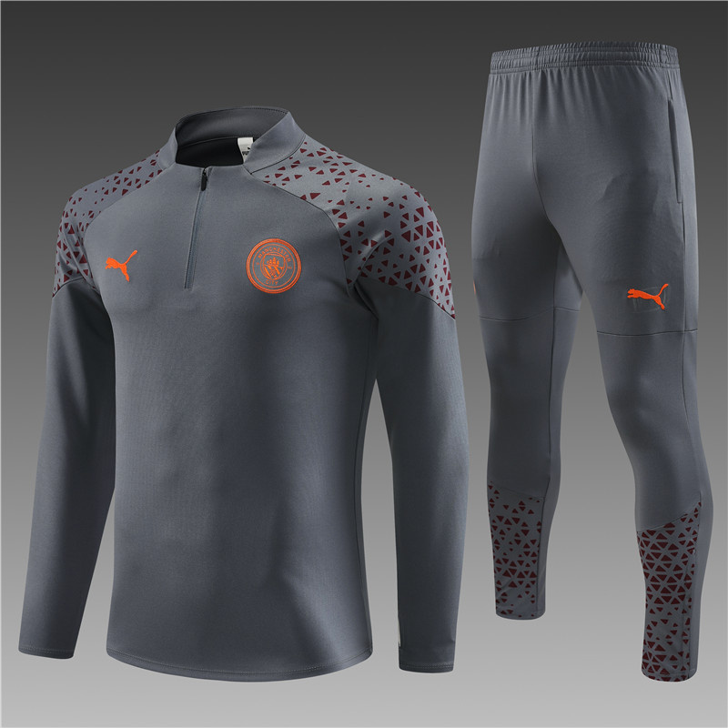23-24 Manchester City Long Sleeve Training Suit Yupoo