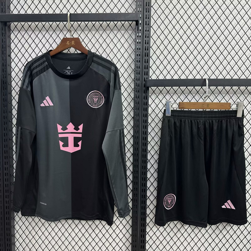 25-26 Inter Miami Away Long Sleeve Cheap Soccer Jerseys Yupoo