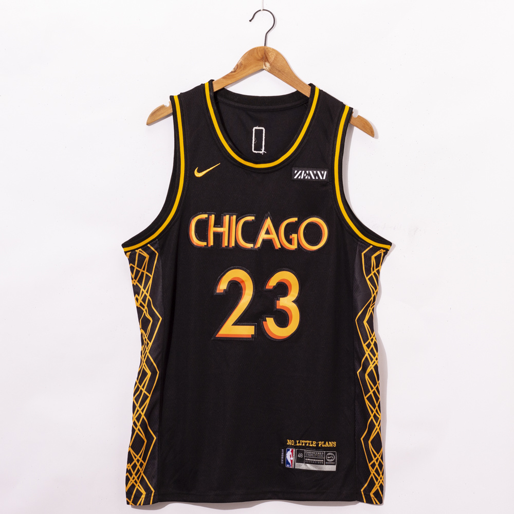 2021 Bulls #23 Embroidery